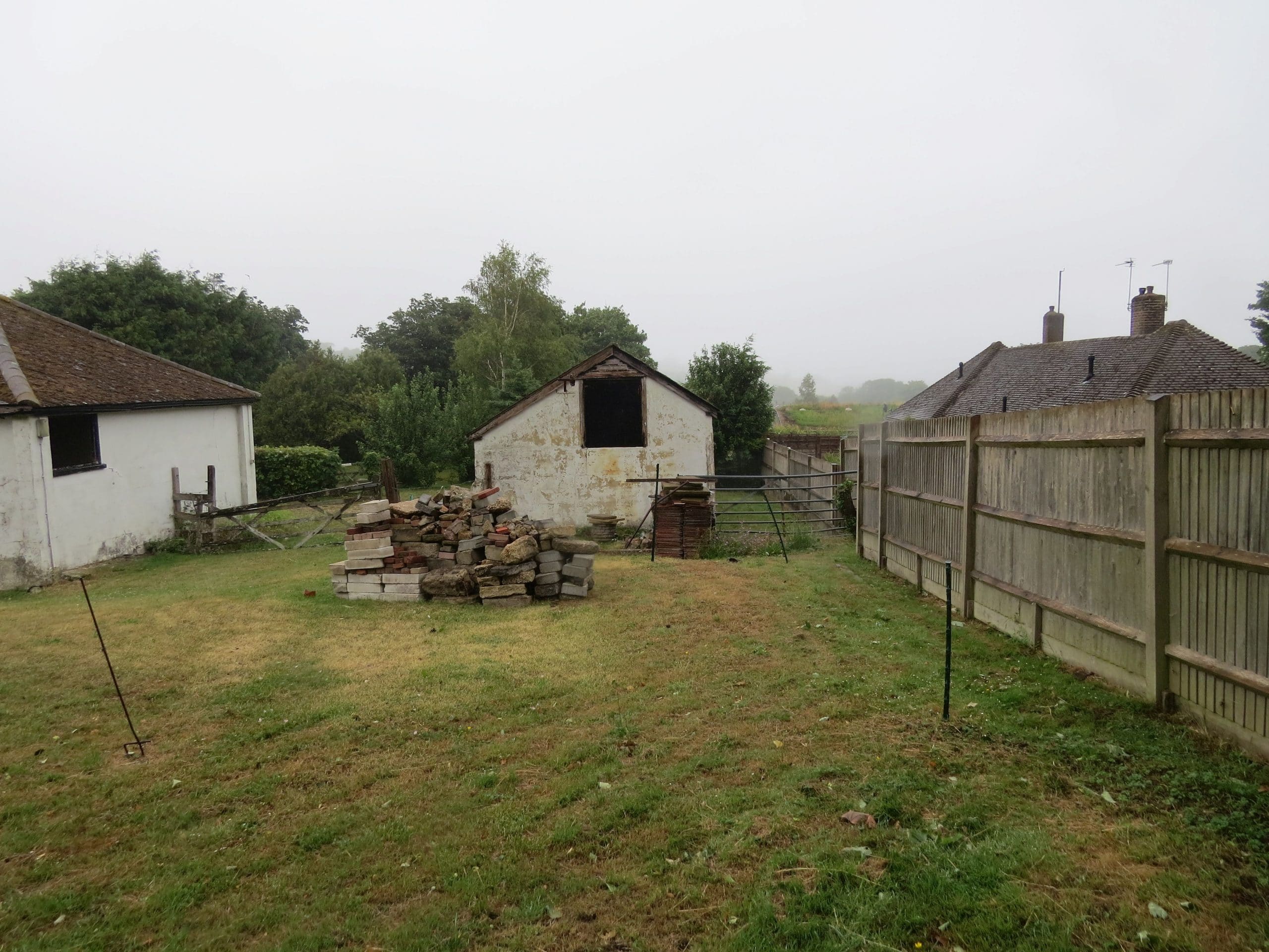 barn conversion - before build, lewes, east sussex