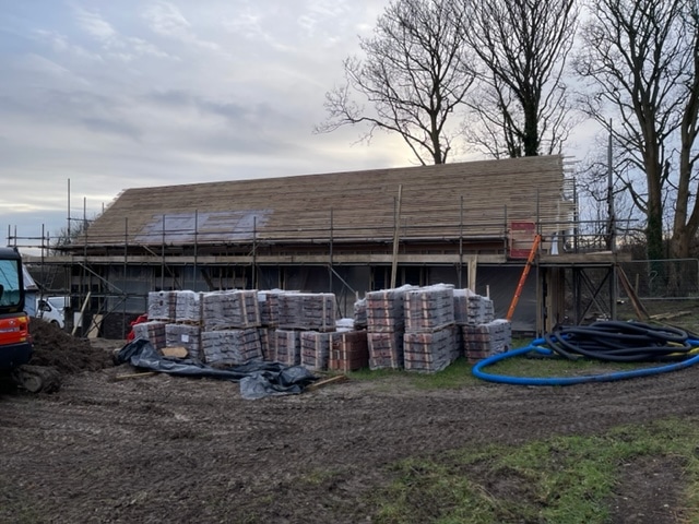 Barn conversion project in lewes, east sussex