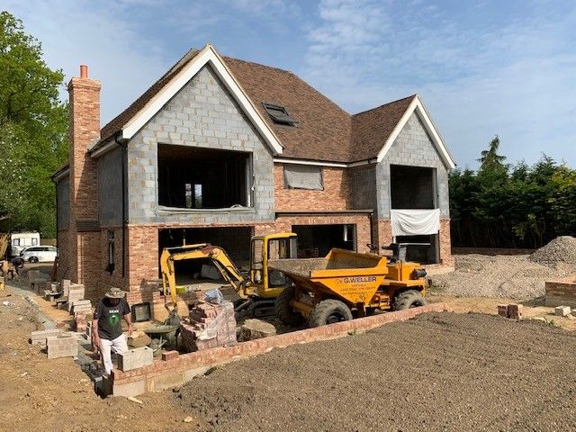 Front of house - Groombridge East Sussex renovation