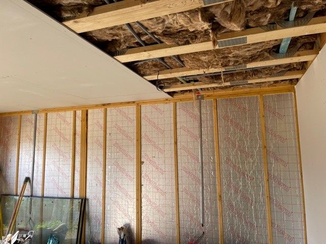 insulation at Kent new build property project