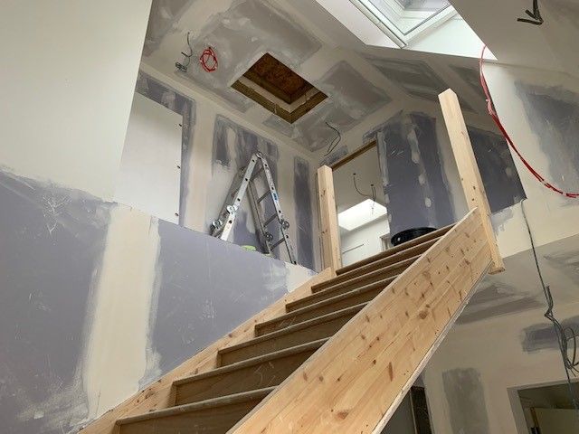 Stairs at Crayford SE London property renovation