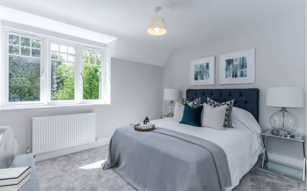 master bedroom - new build property development haslemere Surrey