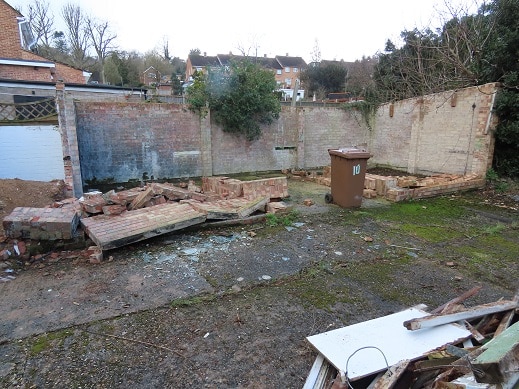 demolish at ware, Hertfordshire bungalow conversion