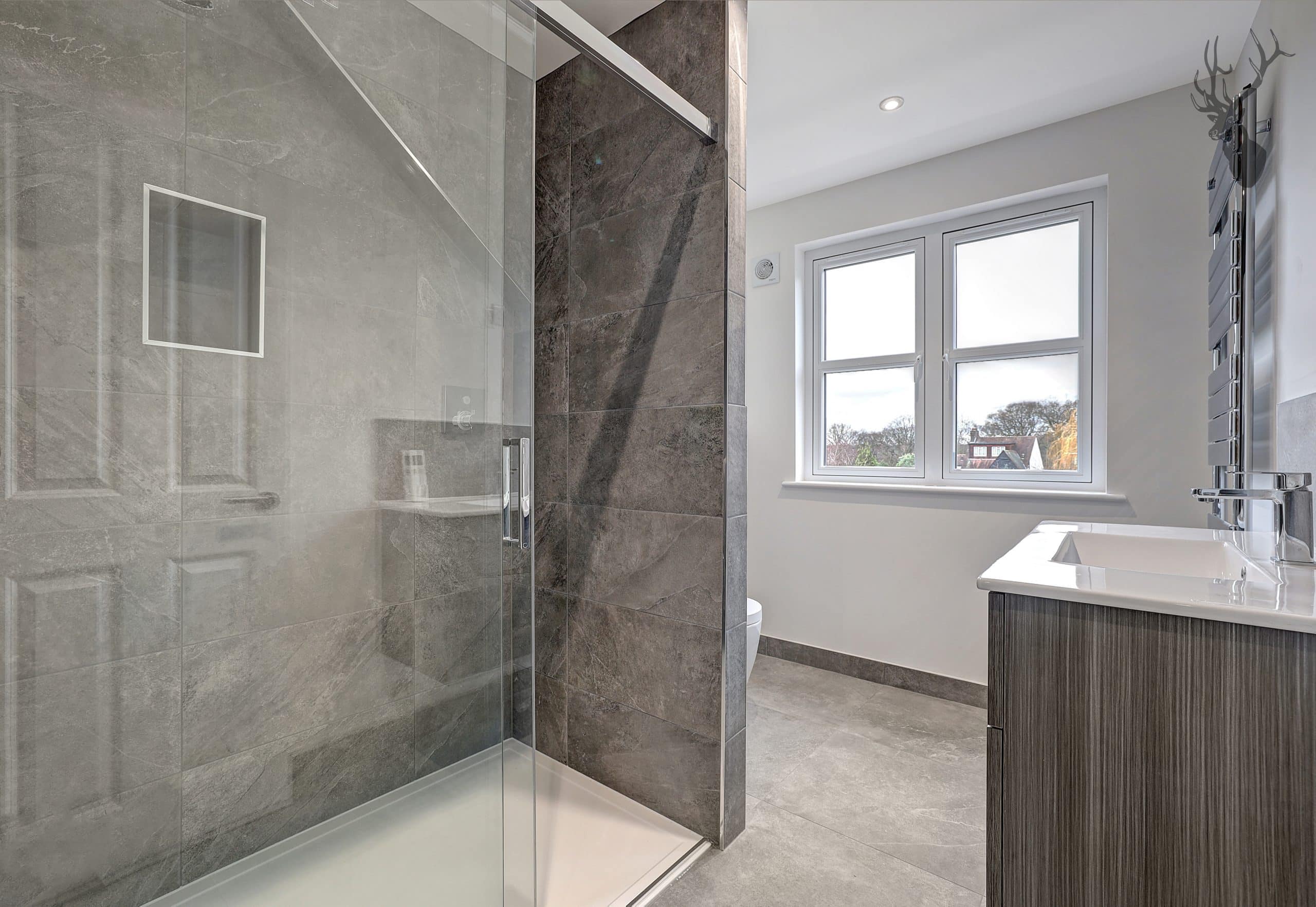 bathroom in Chingford semi-detached property development project