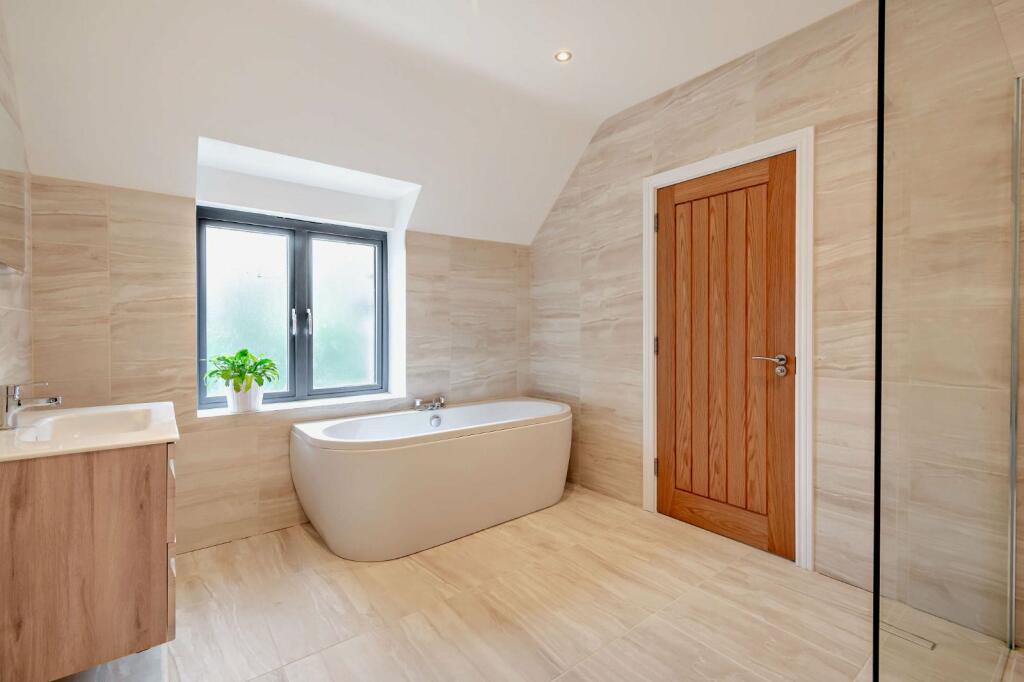 Bathroom of Large property developed in Poynings West Sussex, financed by Hunter Finance