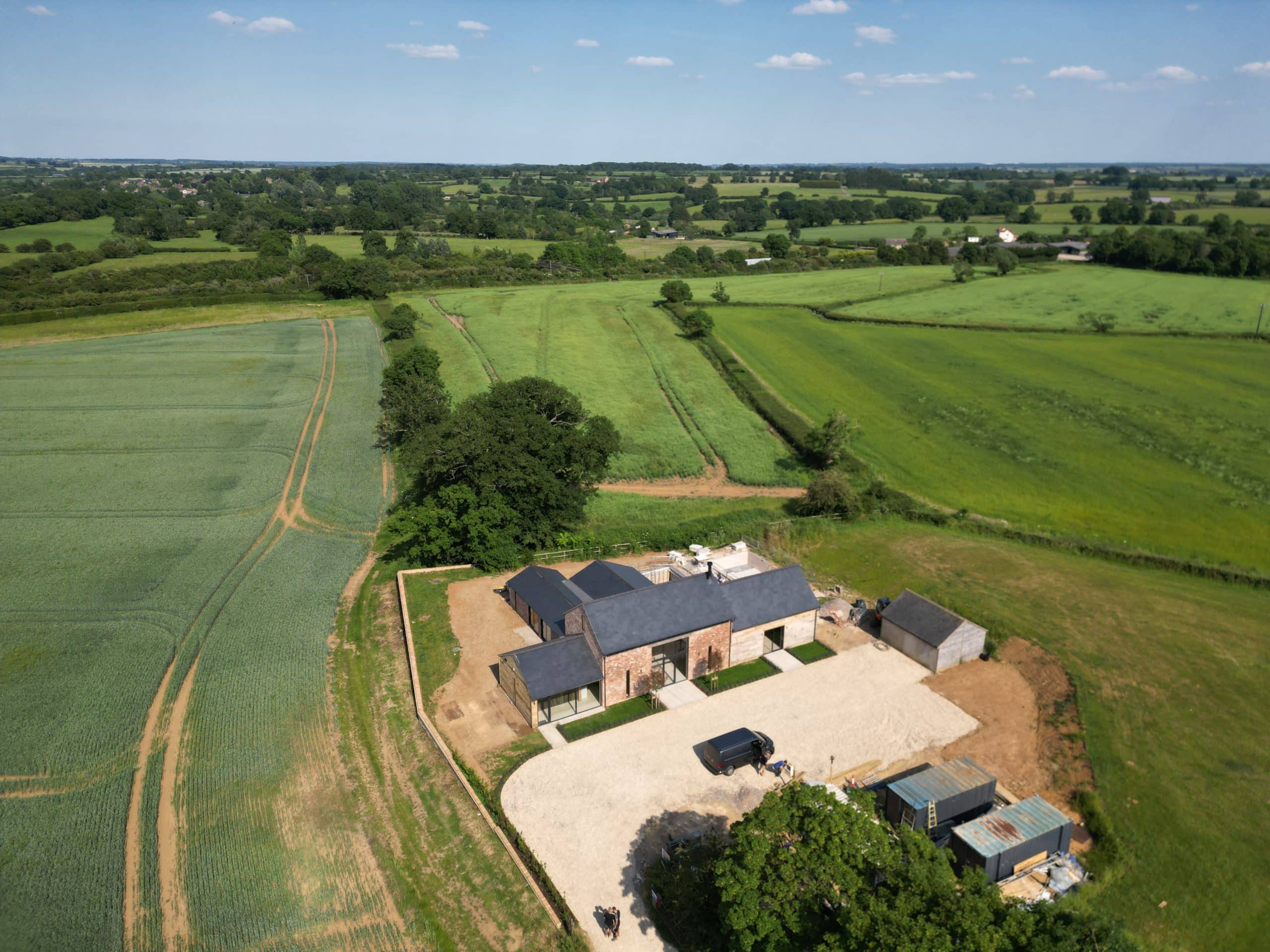 Outside of Detached 4-bed new build Barn in Daventry, Northamptonshire