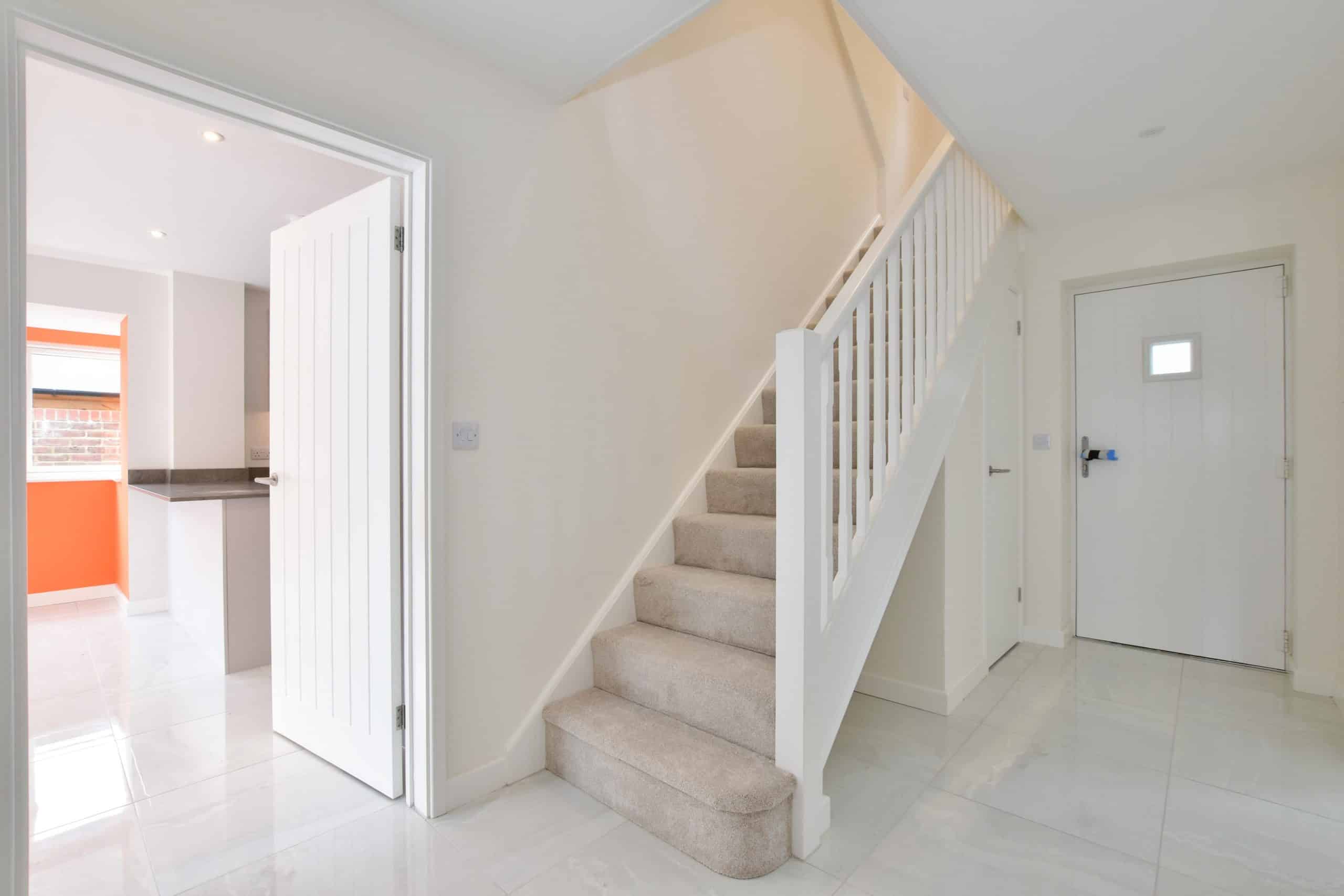 Hallway at Farriers paddock Ashley Green Buckinghamshire - property development case study